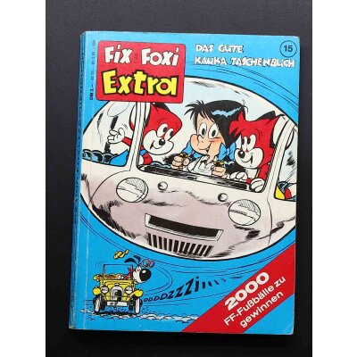 FIX UND FOXI EXTRA Taschenbuch Pabel Gevacur Comic Rolf...