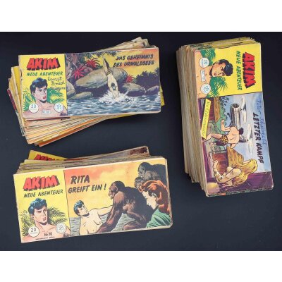 AKIM neue Abenteuer 1956-59 original Piccolo Comic ab Nr....