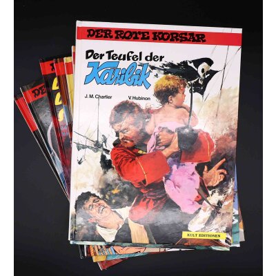 Der Rote Korsar HC Hardcover Comic Album Kult Editionen...