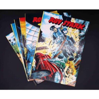 ROY STARK Comic Hardcover HC Buch Band 1-6 komplett...