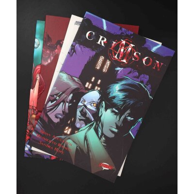 CRIMSON SONDERBAND SC Horror Comic Album Dino Verlag Nr. 1-4 komplett