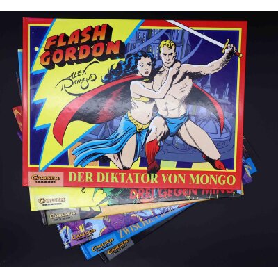 FLASH GORDON HC Science Fiction Comic Album Carlsen...