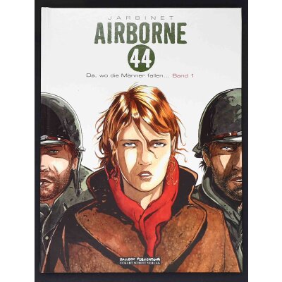 AIRBORNE 44 Nr. 1+2 HC Historie Krieg Comic Album Salleck...