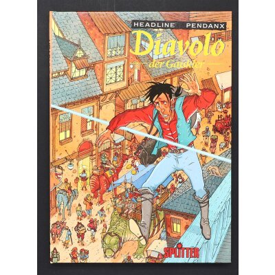 DIAVOLO der GAUKLER HC Hardcover Fantasy Comic Album...