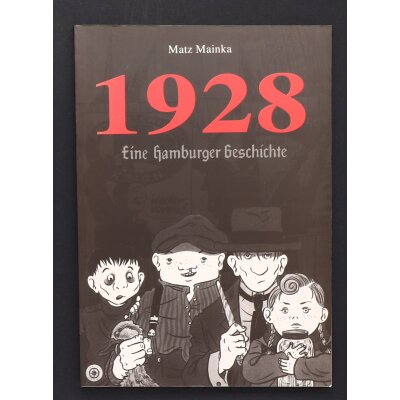 1928 Eine Hamburger Geschichte SC Comic Album Ponent Mon...
