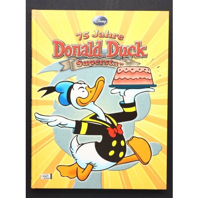 75 Jahre DONALD DUCK SUPERSTAR HC Comic Album Ehapa Verlag  Walt Disney