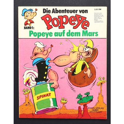 Die ABENTEUER von POPEYE Nr. 1-15 SC Humor Comic Album...
