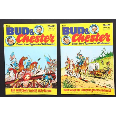 BUD & CHESTER Nr. 1-17 komplett Sammlung SC Comic...