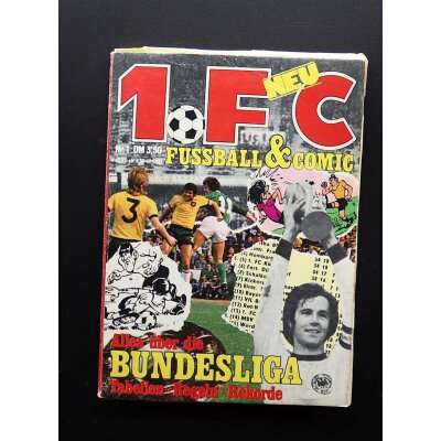 1. FC Comic Taschenbuch Nr. 1-7 mit Spielekalender...