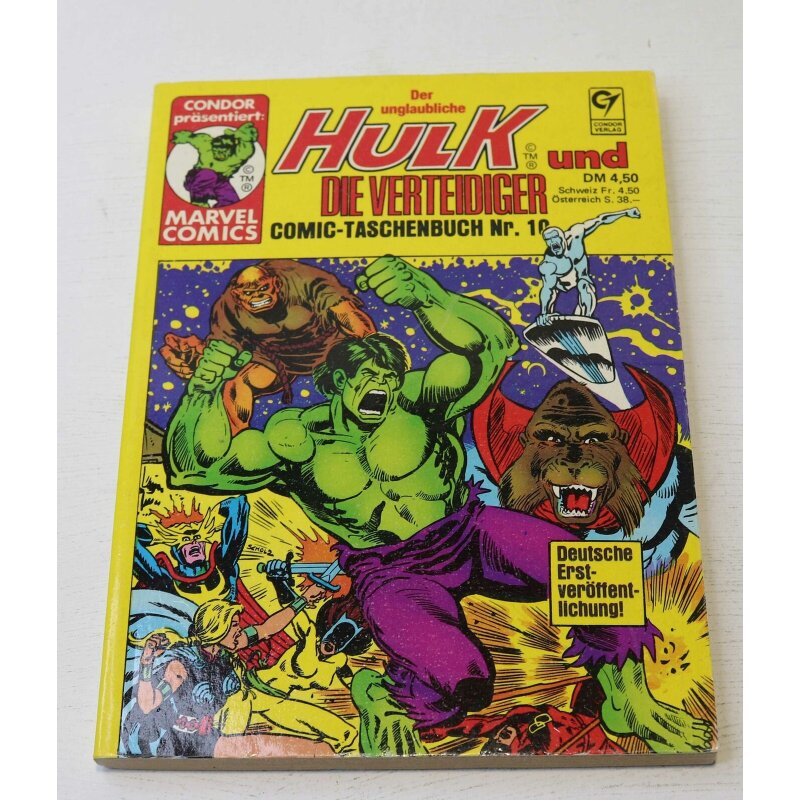 Der unglaubliche Hulk Auswahl Marvel Condor Verlag Comic Taschenbuch 