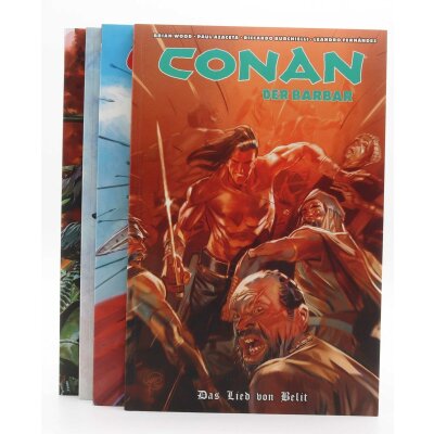 CONAN DER BARBAR Auswahl an Panini Comic Alben, SC...