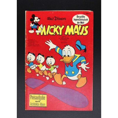 Micky Maus Comic Heft 1968 Nr. 1 bis 41 Ehapa + Sammelbild - Auswahl