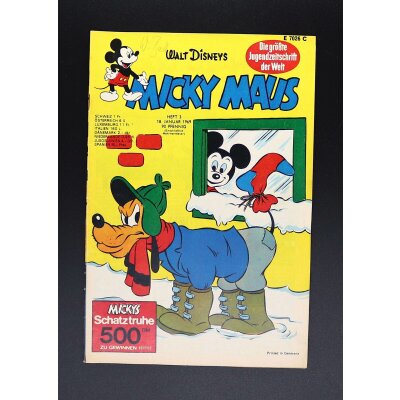 Micky Maus Comic Heft 1969 Walt Disney Ehapa + Sammelbild - Auswahl