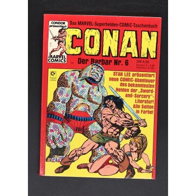 Conan der Barbar Stan Lee - Condor Marvel Comic...
