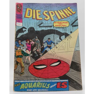 Die Spinne - Spiderman - Heft Nr. 24 - Z2- Marvel...