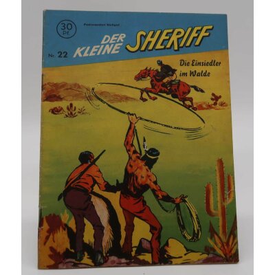 Der kleine Sheriff Nr. 22 Mondial Verlag - Western Comic...