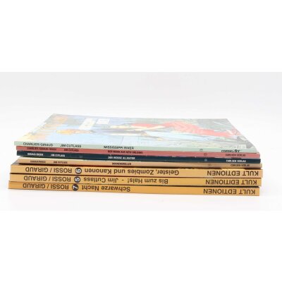 Jim Cutlass Carlsen Western Comic Album Band 1 - 7...