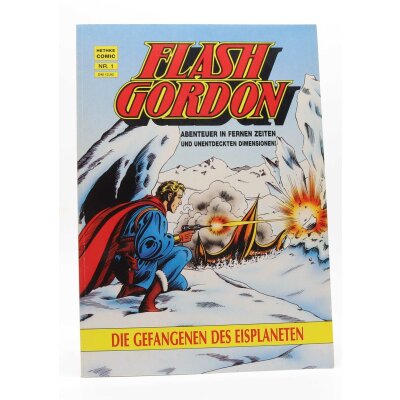 FLASH GORDON - Hethke Verlag Comic Album Nr. 1-4 komplett...