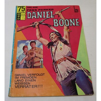 Daniel Boone Nr. 6 Williams BSV Verlag Comic Fess Parker