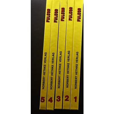 Fulgor Sammlung Comic Hardcover HC Buch Band 1-5 komplett...