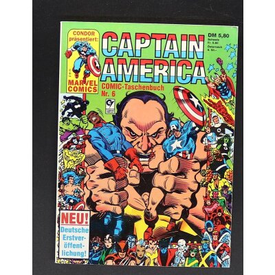 Captain AMERICA Marvel Condor Superhelden Comic...