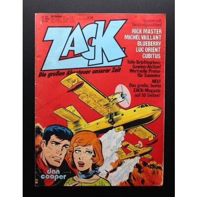 ZACK Magazin 1978 meist mit Beilagen Poster etc. Auswahl...