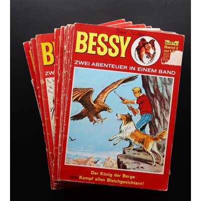 BESSY DOPPELBAND Bastei Western Comic ab Nr. 2 Auswahl