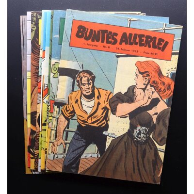 Buntes Allerlei Comic Heft ND Hethke Verlag von 1953 Nr....