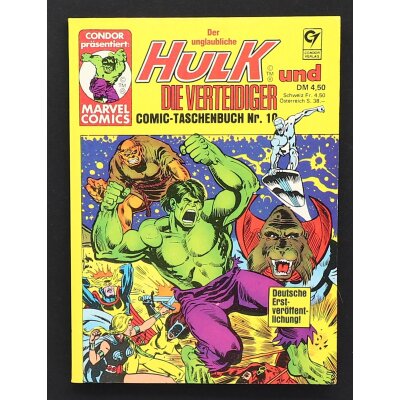 Der unglaubliche HULK Marvel Condor Comic Taschenbuch...