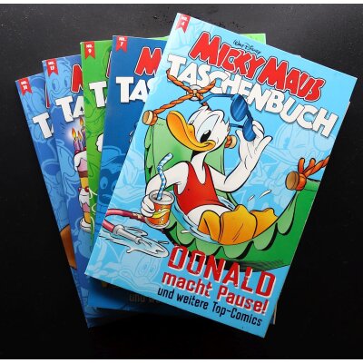 LTB Micky Maus Taschenbuch 4,7,9,15,31 Sammlung 5x Walt...