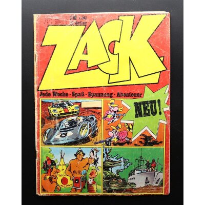 ZACK Magazin 1972 ab Nr. 17 bis 53 Auswahl Koralle Verlag