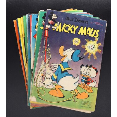 Micky Maus Comic Heft 1954 Ehapa original ab Z1-2 Top...