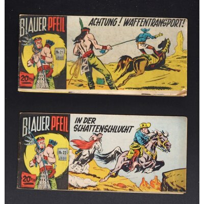 BLAUER PFEIL Walter Lehning Verlag Piccolo Comic 1954...