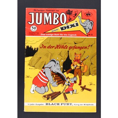 Die lustigen Abenteuer von Jumbo und Dixi Comic Hefte...