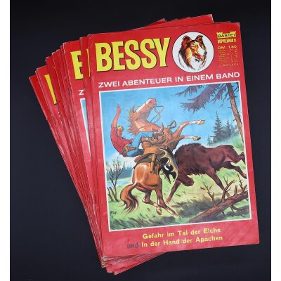 BESSY DOPPELBAND Bastei Western Comic ab Nr. 15 - ab Z1-2...