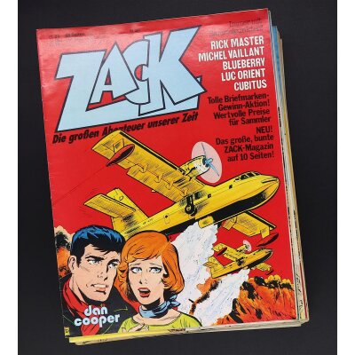 ZACK Comic Magazin Sammlung Konvolut Koralle 1978 1-26...