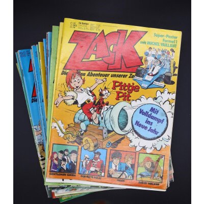 ZACK Comic Magazin Sammlung Konvolut Koralle 1979 1-25...
