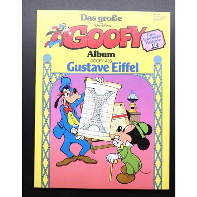 Das große GOOFY Album Ehapa Comic Album Walt Disney Historie TOP Zustand