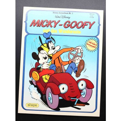 MICKY GOOFY und das Wunderauto Ehapa Comic Album Walt...