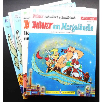 Asterix & Obelix MUNDART Dialekt Ehapa Comic HC...